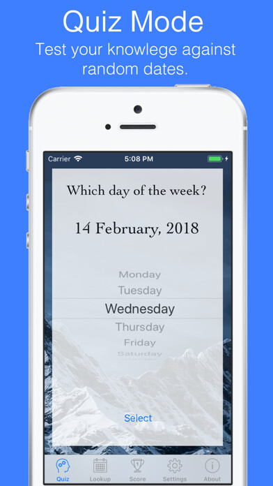 Emulate iPhone app Day of Week using MyAndroid Emulate iPhone app Day of Week using MyAndroid