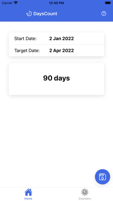 Emulate iPhone app Days Between Two Dates using MyAndroid Emulate iPhone app Days Between Two Dates using MyAndroid