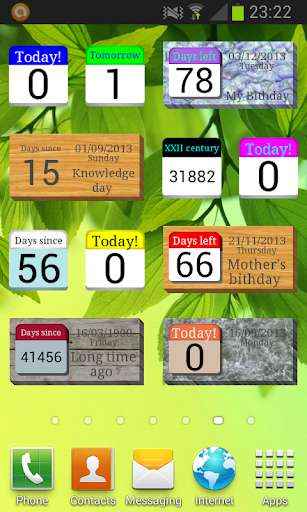 Emulate Android APK Days  Left (countdown timer)