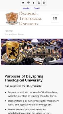Emulate Android APK Dayspring Theological University
