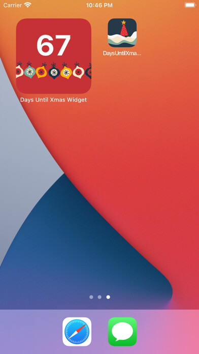 Emulate iPhone app Days Until Xmas Widget using MyAndroid Emulate iPhone app Days Until Xmas Widget using MyAndroid