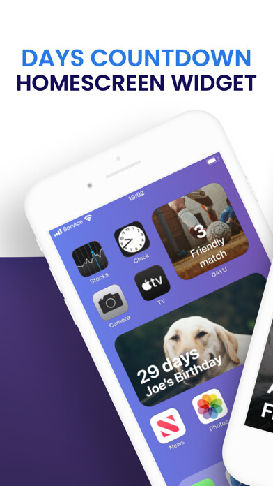 Emulate iPhone app DAYU - Days Until, Day Counter using MyAndroid