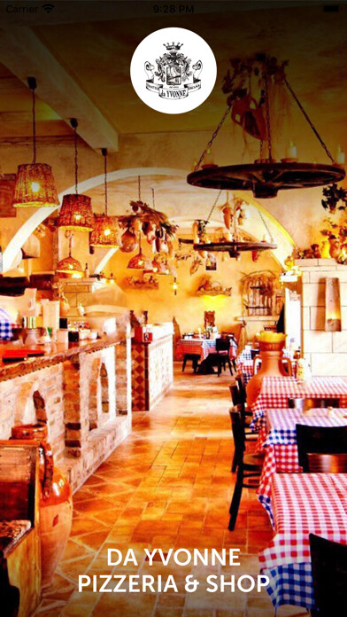 Emulate iPhone app Da YVONNE Pizzeria & Shop using MyAndroid Emulate iPhone app Da YVONNE Pizzeria & Shop using MyAndroid