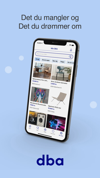 Emulate iPhone app DBA: Den Blå Avis using MyAndroid