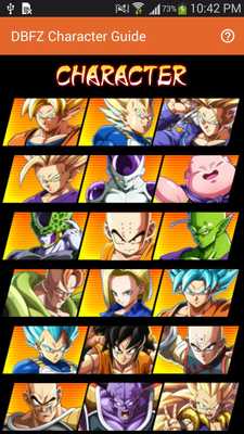 Emulate Android APK DBFZ Character Guide