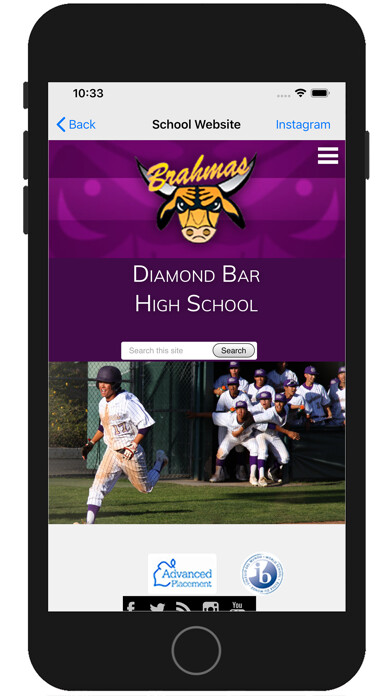 Emulate iPhone app DBHS Bells using MyAndroid Emulate iPhone app DBHS Bells using MyAndroid