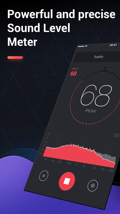 Emulate iPhone app dB Meter & Spectrum Analyzer using MyAndroid Emulate iPhone app dB Meter & Spectrum Analyzer using MyAndroid