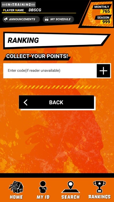 Emulate iPhone app DBSCG Budokai Card Club using MyAndroid