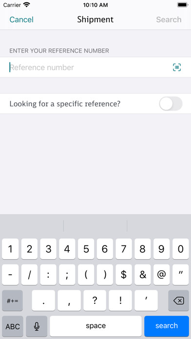 Emulate iPhone app DB Schenker using MyAndroid