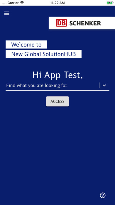Emulate iPhone app DB Schenker SolutionHUB using MyAndroid Emulate iPhone app DB Schenker SolutionHUB using MyAndroid