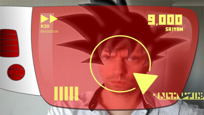 Emulate iPhone app DBZ Scouter Power Glasses using MyAndroid Emulate iPhone app DBZ Scouter Power Glasses using MyAndroid