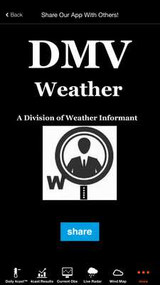 Emulate Android APK DC MD VA Weather - Local 4cast