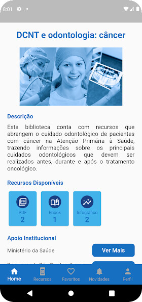 Run android online APK DCNT e Odontologia: Câncer from MyAndroid or emulate DCNT e Odontologia: Câncer using MyAndroid