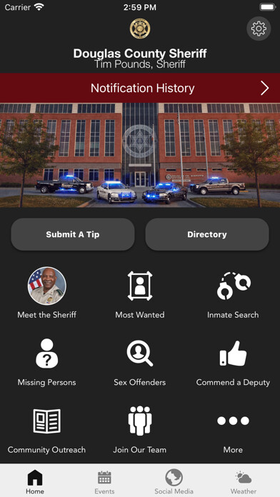 Emulate iPhone app DC Sheriff GA Mobile using MyAndroid Emulate iPhone app DC Sheriff GA Mobile using MyAndroid