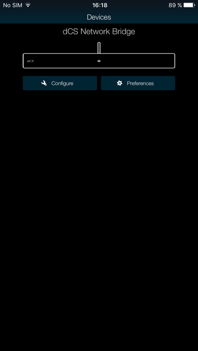 Emulate iPhone app dCS Network Bridge using MyAndroid Emulate iPhone app dCS Network Bridge using MyAndroid