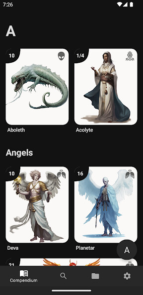 Run android online APK DD 5e Monster Compendium from MyAndroid or emulate DD 5e Monster Compendium using MyAndroid Run android online APK DD 5e Monster Compendium from MyAndroid or emulate DD 5e Monster Compendium using MyAndroid