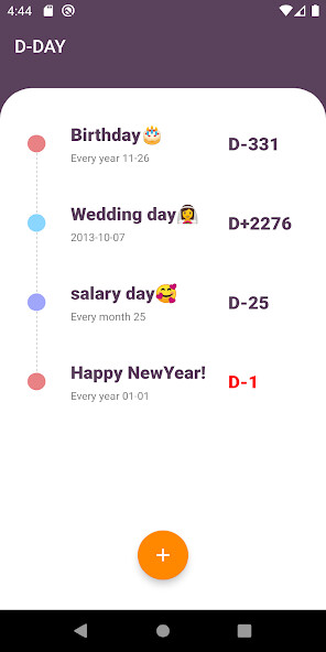 Run android online APK D-day - alarm, timer from MyAndroid or emulate D-day - alarm, timer using MyAndroid Run android online APK D-day - alarm, timer from MyAndroid or emulate D-day - alarm, timer using MyAndroid