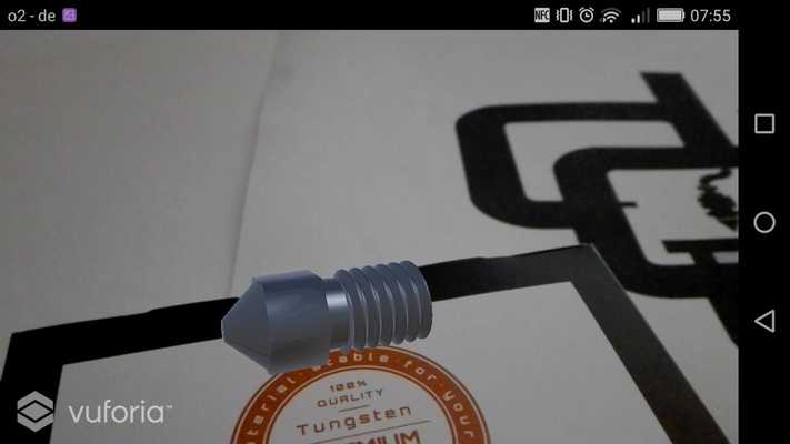 Emulate Android APK dddmaterial AR