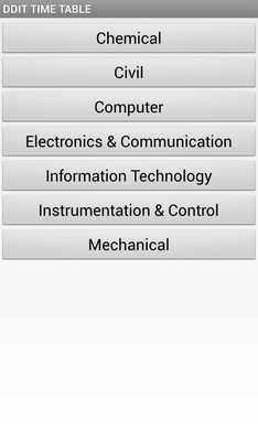 Emulate Android APK DDIT TIME TABLE SEM-5 Emulate Android APK DDIT TIME TABLE SEM-5