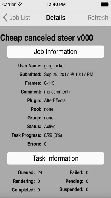 Emulate iPhone app Deadline Mobile using MyAndroid