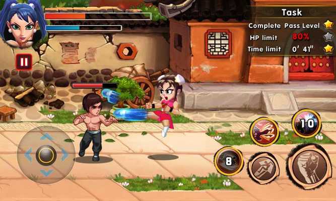 Emulate Android APK Deadly Angel Chun: Street Fighting (Free)