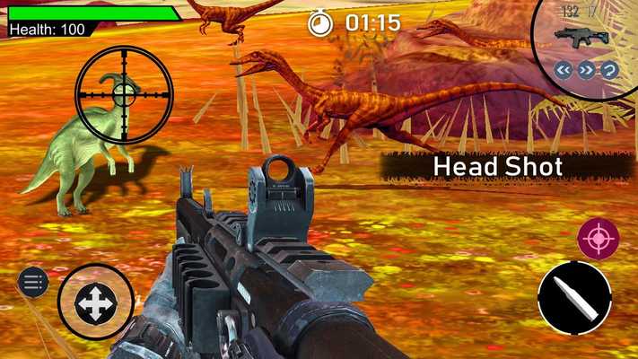 Emulate Android APK Deadly Dinosaur Hunter Game 2019:Dino Liberal Hunt