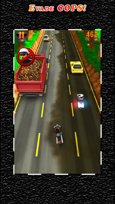 Emulate iPhone app Deadly Moto Racing using MyAndroid
