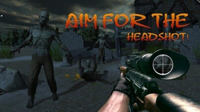 Emulate iPhone app Deadly Zombie Hunter Simulator – Kill the undead with extreme sniper shooting using MyAndroid