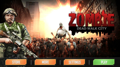 Emulate iPhone app Dead Walk City-Zombie Shooter using MyAndroid