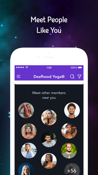 Emulate iPhone app Deafhood Yoga® using MyAndroid Emulate iPhone app Deafhood Yoga® using MyAndroid