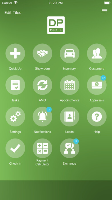 Emulate iPhone app DealerPeak Plus using MyAndroid