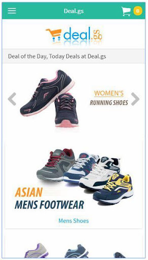 Run android online APK Deal.gs - Buy Shoes Online from MyAndroid or emulate Deal.gs - Buy Shoes Online using MyAndroid