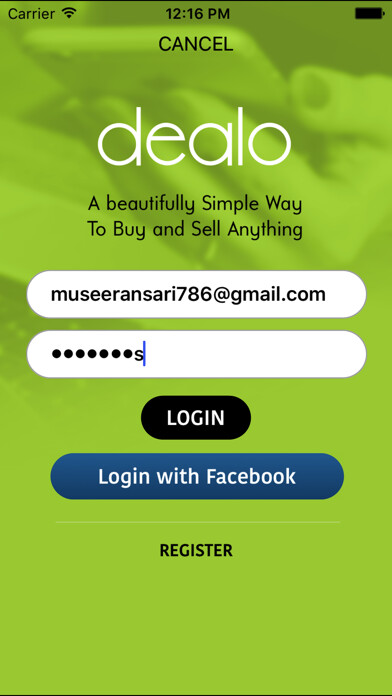 Emulate iPhone app Dealo using MyAndroid Emulate iPhone app Dealo using MyAndroid