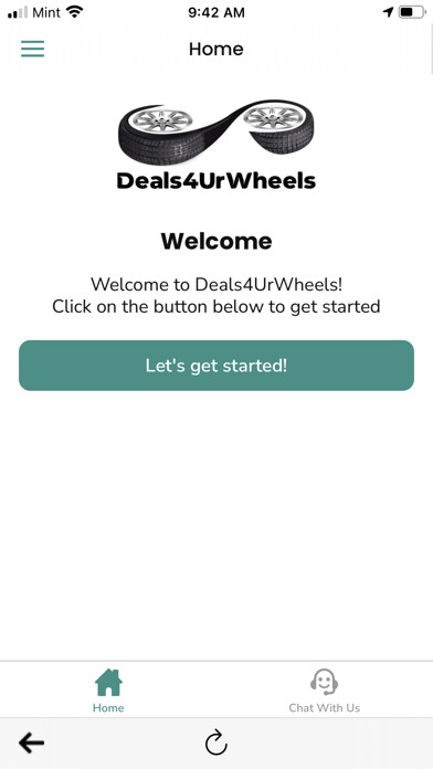 Emulate iPhone app Deals4UrWheels using MyAndroid