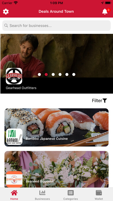 Emulate iPhone app Deals Around Town using MyAndroid Emulate iPhone app Deals Around Town using MyAndroid