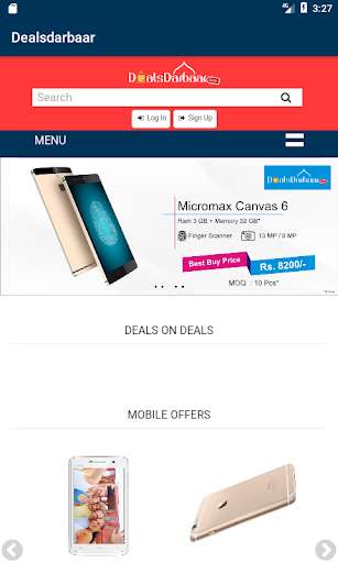 Run android online APK Dealsdarbaar from MyAndroid or emulate Dealsdarbaar using MyAndroid