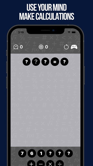 Emulate iPhone app DEAM: Math Puzzle using MyAndroid