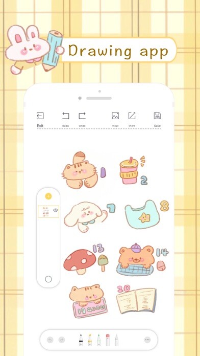 Emulate iPhone app Dear Bear - Drawing app using MyAndroid Emulate iPhone app Dear Bear - Drawing app using MyAndroid