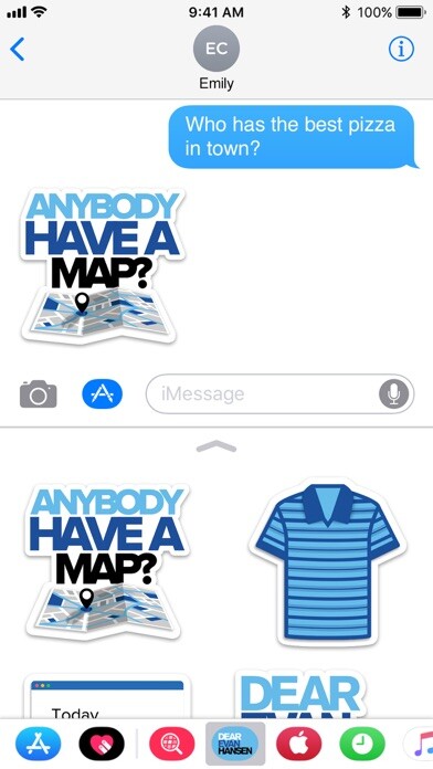 Emulate iPhone app Dear Evan Hansen Stickers using MyAndroid Emulate iPhone app Dear Evan Hansen Stickers using MyAndroid