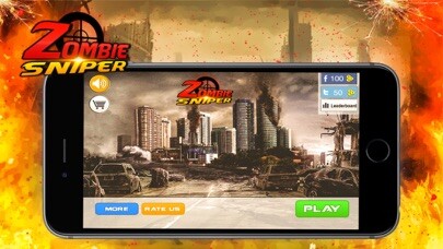 Emulate iPhone app Death House of Zombies - A Virus Infected Police Officer At Cemetery using MyAndroid