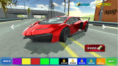 Emulate iPhone app Death Road Race: Car Shooting using MyAndroid