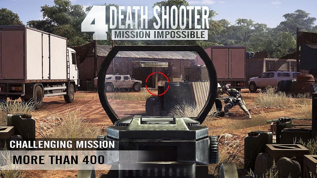Emulate Android APK Death Shooter 4 :  Mission Impossible