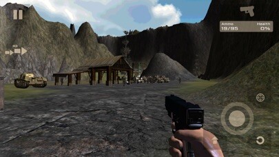 Emulate iPhone app Death Shooting 3D using MyAndroid