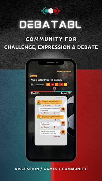 Run android online APK DebatabL from MyAndroid or emulate DebatabL using MyAndroid