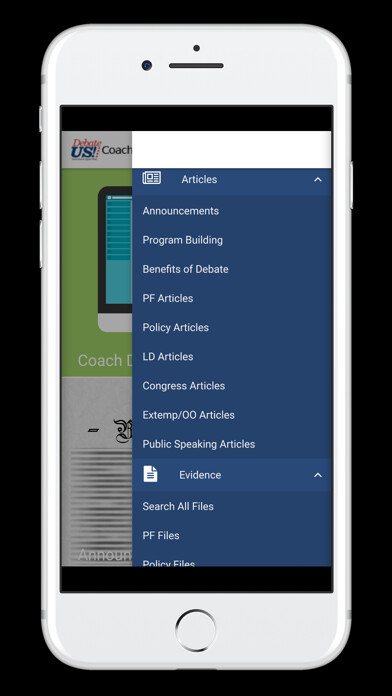 Emulate iPhone app Debate Coaches/Teachers using MyAndroid Emulate iPhone app Debate Coaches/Teachers using MyAndroid