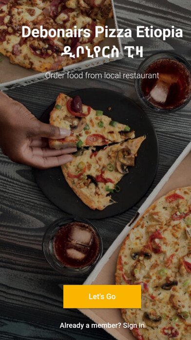 Emulate iPhone app Debonairs Pizza Ethiopia using MyAndroid Emulate iPhone app Debonairs Pizza Ethiopia using MyAndroid