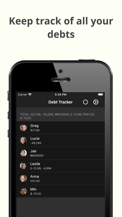 Emulate iPhone app Debt Tracker - Debt payoff using MyAndroid Emulate iPhone app Debt Tracker - Debt payoff using MyAndroid