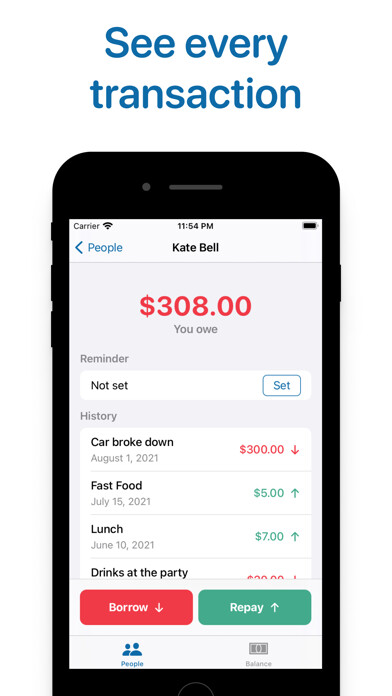 Emulate iPhone app Debty - Private Debt Tracker using MyAndroid Emulate iPhone app Debty - Private Debt Tracker using MyAndroid