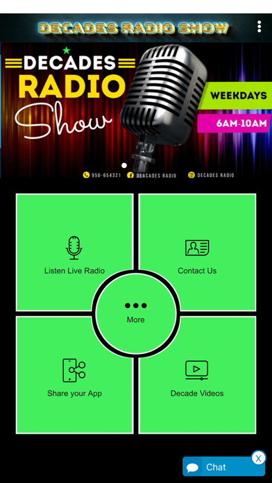 Emulate iPhone app Decades Radio Laredo using MyAndroid Emulate iPhone app Decades Radio Laredo using MyAndroid