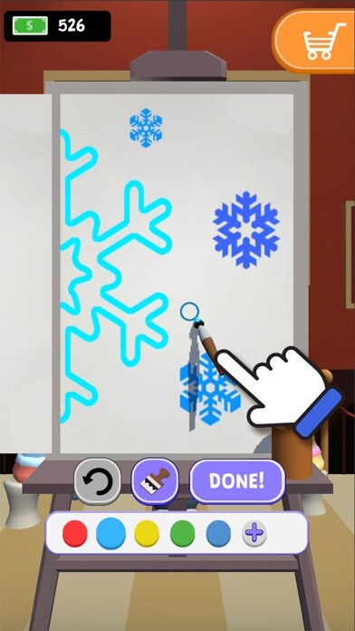 Emulate iPhone app Decalcomanie Gallery using MyAndroid